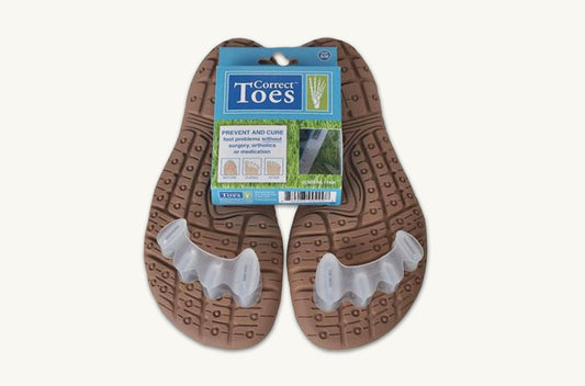 Correct Toes teenruimteverdelers voor in de schoen